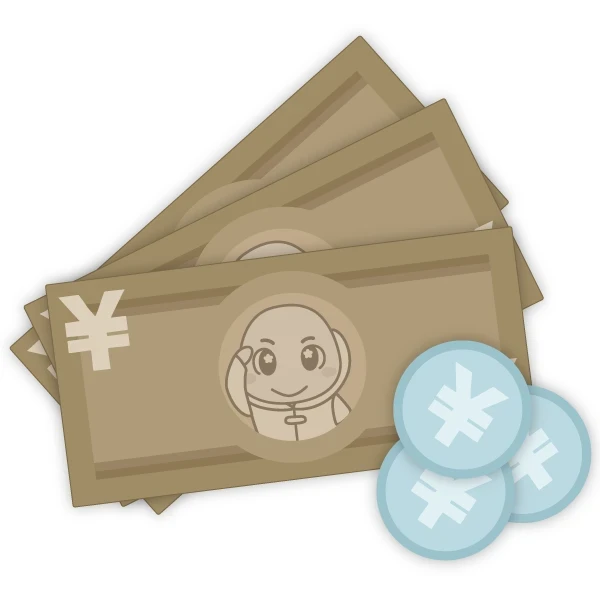 現金500円